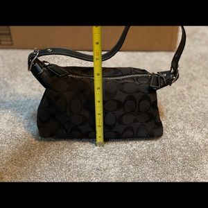 Black Small Coach purse